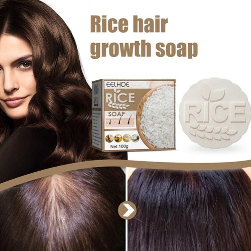 Barres De Shampoing Fabriquées À La Main, Savon De Riz, Eau De Riz, Ingrédients Naturels, Barre De Shampoing Pour La Croissance Des Cheveux, Cheveux Lisses Et Bouclés 