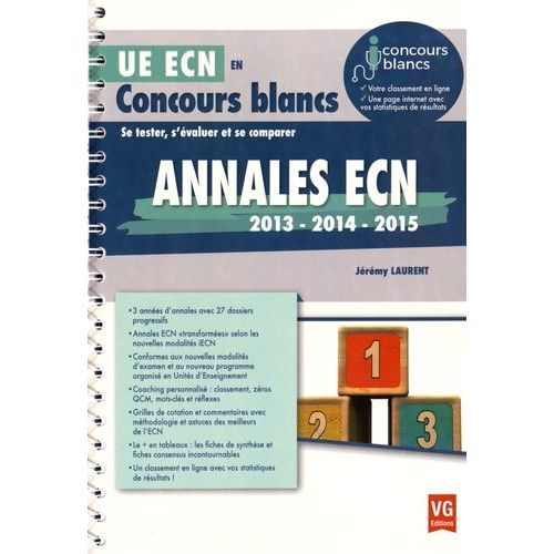 Annales Ecn 2013 - 2014 - 2015