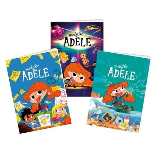 Les Cahiers De Mortelle Adèle - Pack En 3 Volumes