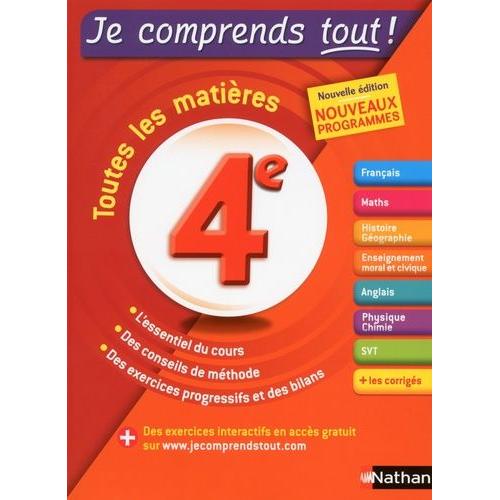 Toutes Les Matières 4e