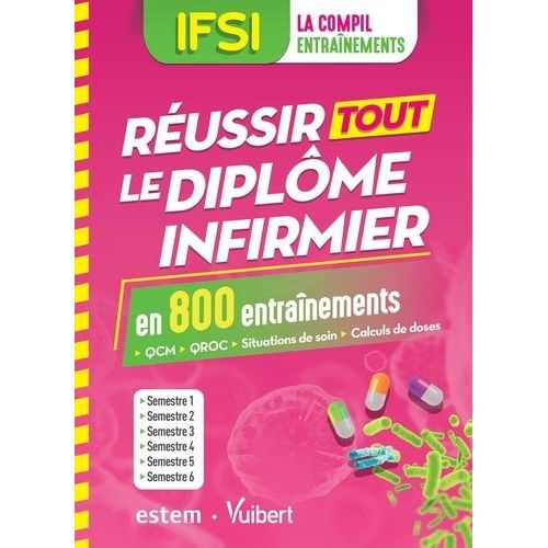 Réussir Tout Le Diplôme Infirmier En 800 Entraînements