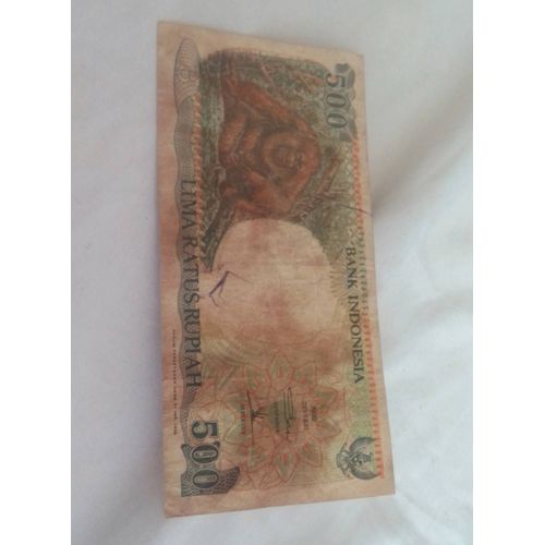 Billet 500 Rupiah Indonésie 1992