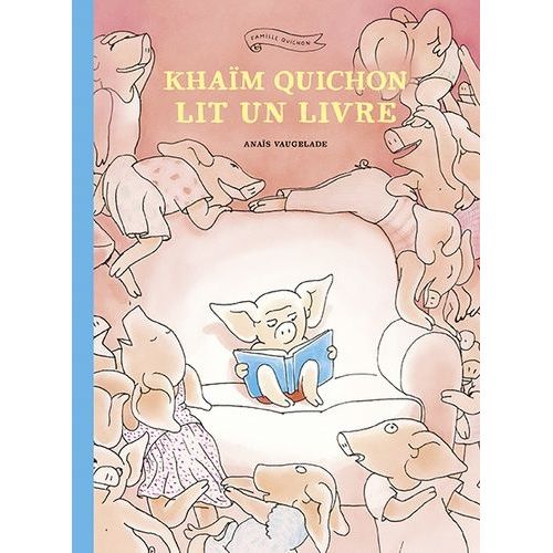 Famille Quichon - Khaïm Quichon Lit Un Livre