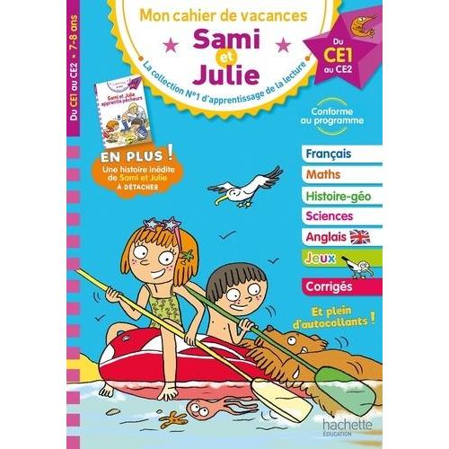 Mon Cahier De Vacances Sami Et Julie - Du Ce1 Au Ce2