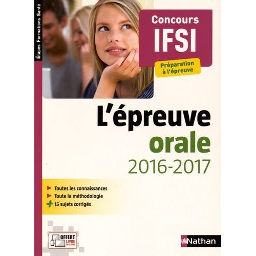 L'épreuve Orale - Concours Ifsi Préparation À L'épreuve