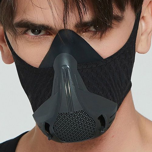 Masque d'entraînement cohérent Masque respiratoire pour homme et femme - Adjusta