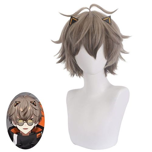 1pcs principal Shengda arc-en-ciel Club ancre virtuelle Alban Knox cos perruque