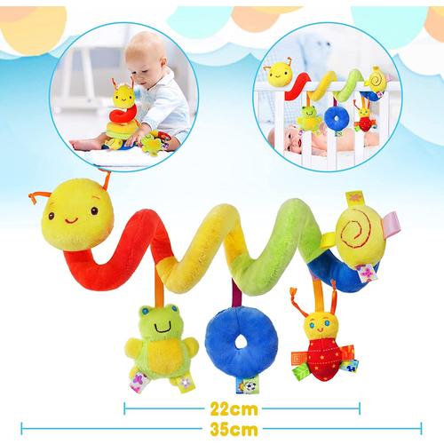 Lit bébé Hochets suspendus Jouets, Siège d’auto Jouet Suspendu Hochets  Spirale Poussette Lit Bébé Lit Bébé Spirale Jouet Jouet Poussette Pendre