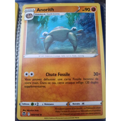 Commune - Pokemon - Tempête Argentée - Anorith 95/195