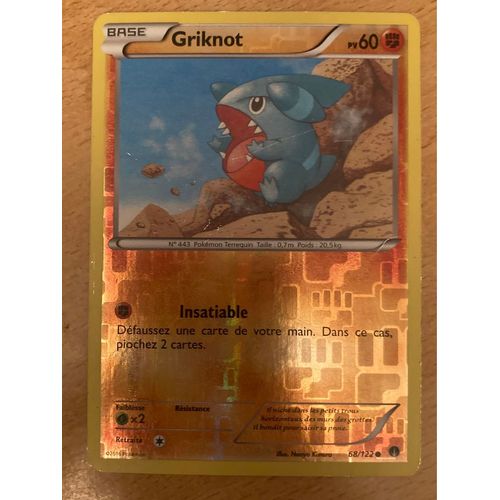 (80) Griknot 68/122 Pokemon 