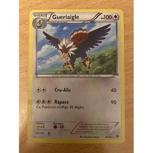 (1367) Gueriaigle 88/98 Pokemon 