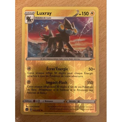 (800) Luxray 51/172 Pokemon 