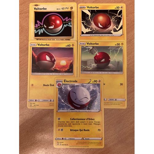 (3229) 4x Voltorbe + Electrode (Pokemon)