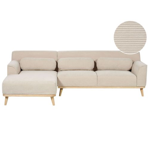 Canapé D'angle Simos Beige Clair