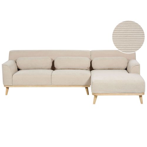 Canapé D'angle Simos Beige Clair