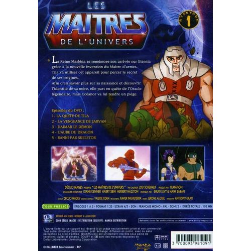 Les Maitres De L'univers Vol.1 (5épisodes)