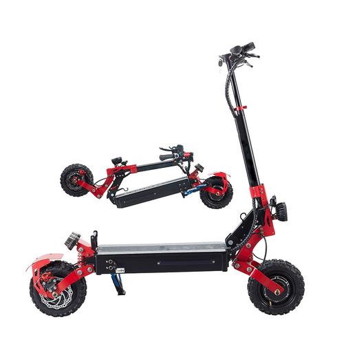 Trottinette électrique pliable avec siège e-scooter pour adultes, pneus de  13 pouces, 6000W, double moteur, vitesse élevée de 100 km/h, 60V, 30ah -  AliExpress