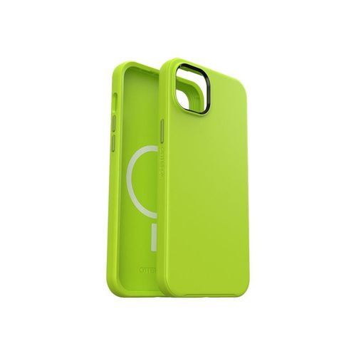 Otterbox Symmetry Series+ - Coque De Protection Pour Téléphone Portable - Antimicrobien - Compatibilité Avec Magsafe - Polycarbonate, Caoutchouc Synthétique - Lime All Yours (Vert) - Pour Apple...
