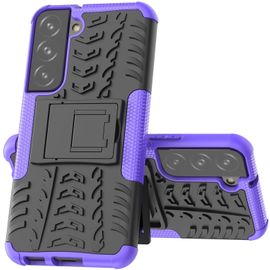 Coque Pour Samsung S22 5g Protection Militaire Shock-Absorption Et Anti-Rayures Amovible 2 En 1 Coque De Samsung Galaxy S22 5g. Hyun Purple