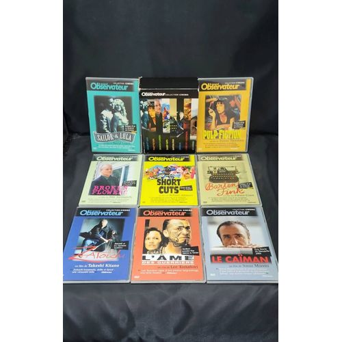 Le Nouvel Observateur Collection Cinéma 8 Dvd