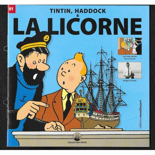 Fascicule N° 2 Tintin, Haddock - La Licorne