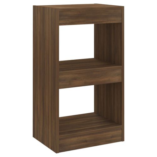 Vidaxl Bibliothèque/Séparateur De Pièce Chêne Marron 40x30x72 Cm
