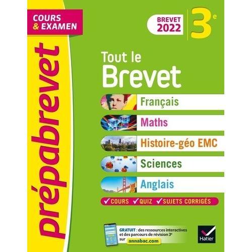 Tout Le Brevet 3e