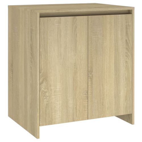 Vidaxl Buffet Chêne Sonoma 70x40x75 Cm Bois D'ingénierie