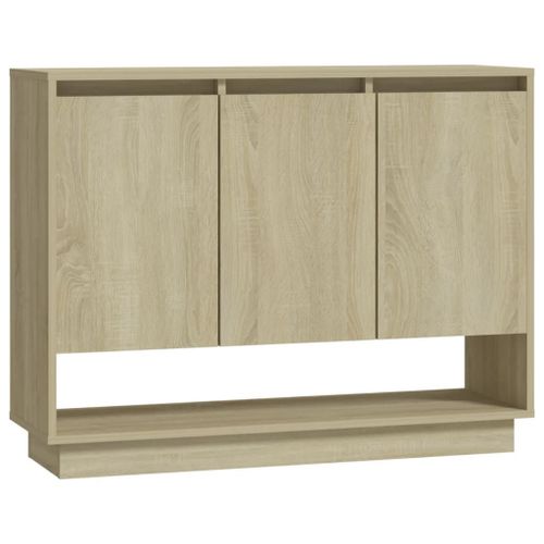 Vidaxl Buffet Chêne Sonoma 97x31x75 Cm Aggloméré
