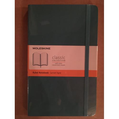 Moleskine Carnet Souple Ligné Turquoise 13x21 Cm