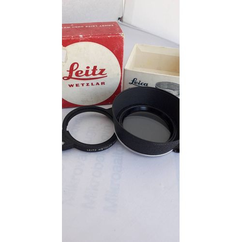LEITZ filtre polarisant/paresoleil M LEICA 13352 42mm