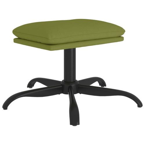 Vidaxl Repose-Pied Vert Clair 60x60x39 Cm Velours
