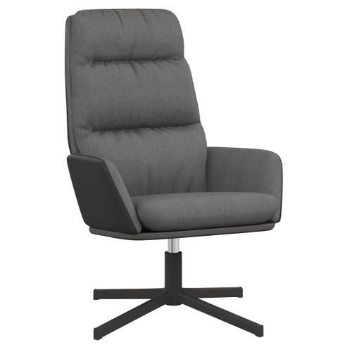 Vidaxl Chaise De Relaxation Gris Clair Tissu