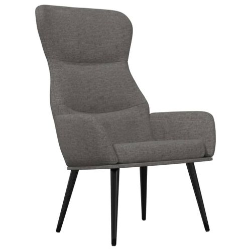 Vidaxl Chaise De Relaxation Gris Clair Tissu