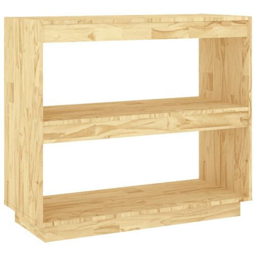Vidaxl Bibliothèque 80x35x71 Cm Bois De Pin Massif