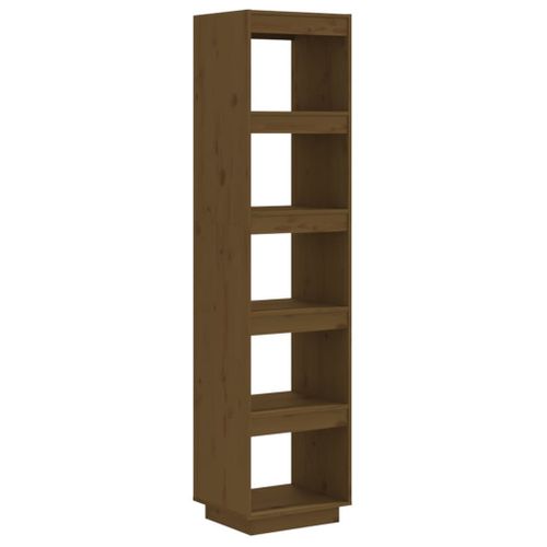 Vidaxl Bibliothèque/Cloison Marron Miel 40x35x167 Cm Pin Solide