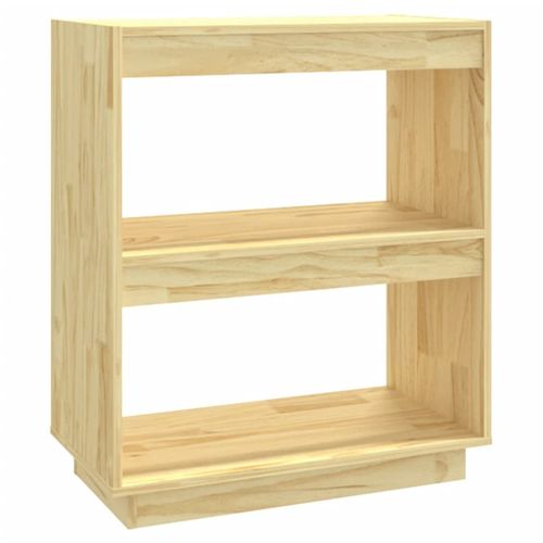 Vidaxl Bibliothèque 60x35x71 Cm Bois De Pin Massif