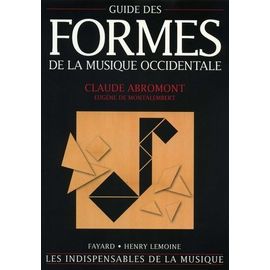 Guide Des Formes De La Musique Occidentale
