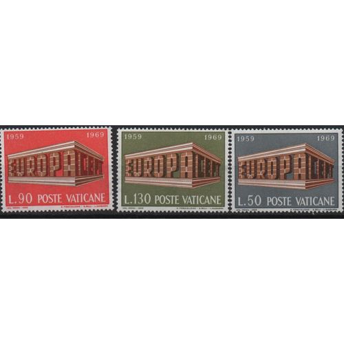 Vatican Timbres Europa 1969