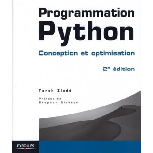 Programmation Python - Conception Et Optimisation
