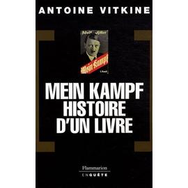 Un professeur d'histoire s'indigne de voir Mein Kampf à la vente