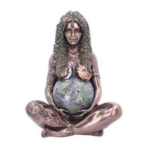Statue de la Terre Mère Ornement en Résine Millyear Gaia Artisanat Ornement de la Déesse de la Terre Mère Gaia
