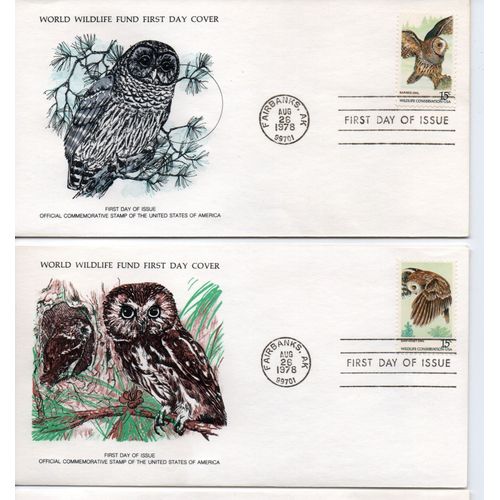 Etats-Unis Animaux En Voie De Disparition , Fdc