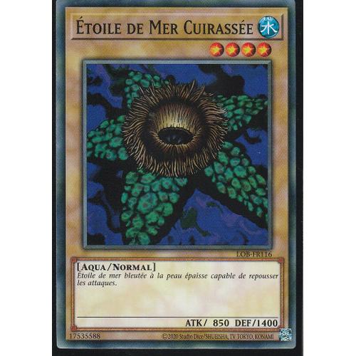 Carte Pokemon - Etoile De Mer Cuirassée - Lob-Fr116