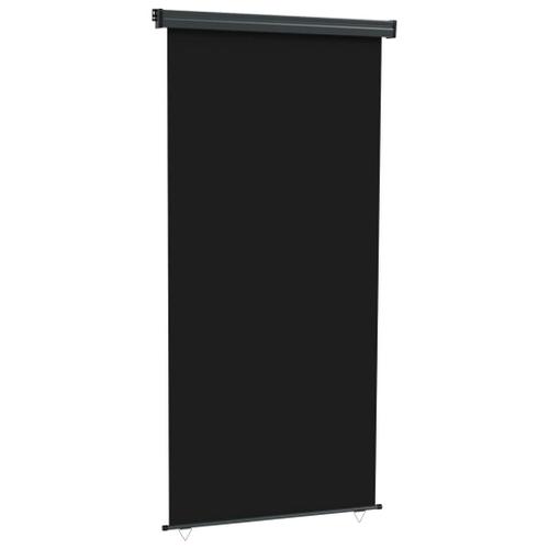 Vidaxl Auvent Latéral De Balcon 122x250 Cm Noir