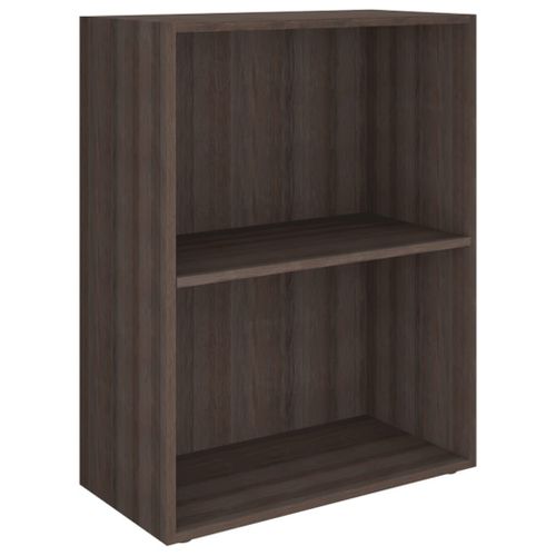 Vidaxl Bibliothèque Aggloméré 60x31x78 Cm Chêne Sonoma Gris