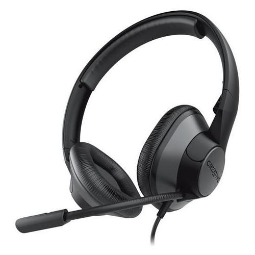 Creative ChatMax HS-720 - V2 - micro-casque - sur-oreille - filaire - USB - noir