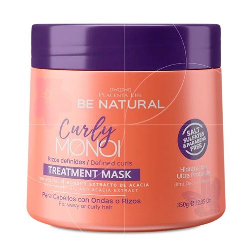 Be Natural - Masque Capillaire Boucles Monoï - 350gr 