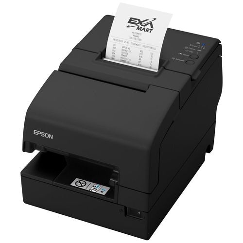 Epson TM H6000V - Imprimante de reçus - thermique en ligne/matricielle - 230 x 297 mm, Rouleau (7,95 cm) - 180 x 180 ppp - 9 pin - jusqu'à 350 mm/sec - USB, LAN, série, NFC, hôte USB 2.0 - outil...