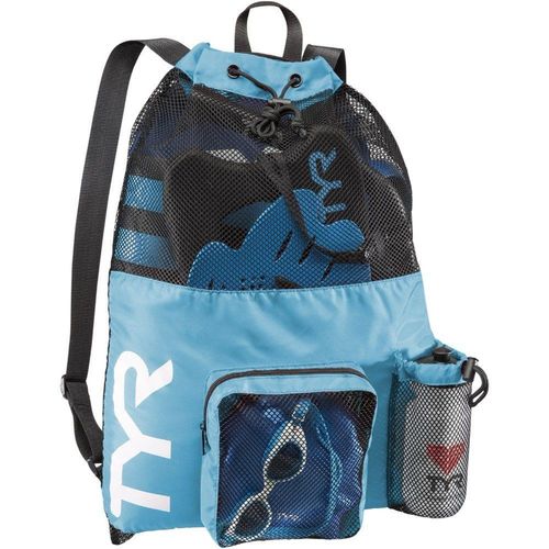 Tyr Big Mesh Mummy Sac De Sport Mixte Adulte, Bleu, 20 L